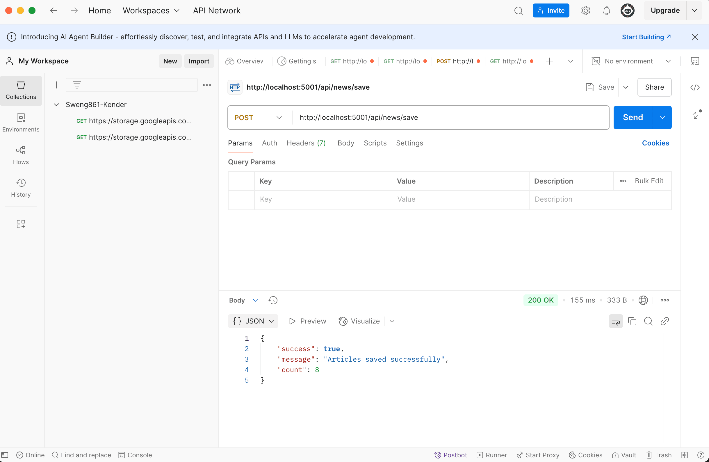 Backend News API
